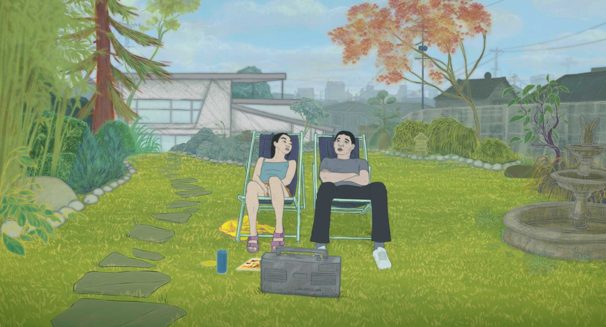 장님 버드나무와 잠자는 여자