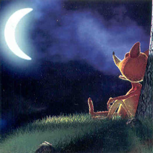 There Was the Moon and a Fox